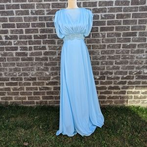 Vintage ILGWU Draped Neck Dress